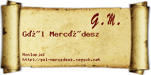 Gál Mercédesz névjegykártya