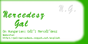 mercedesz gal business card